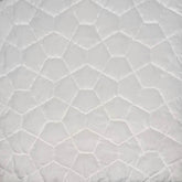 Luxe Snow White Weave Bedding Fabric—Width 57/58 Inches Wide—Sold by the Yard — Nationwide Shipping Available.